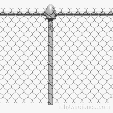 PVC Garden Coated Garden House Chain Link Fence